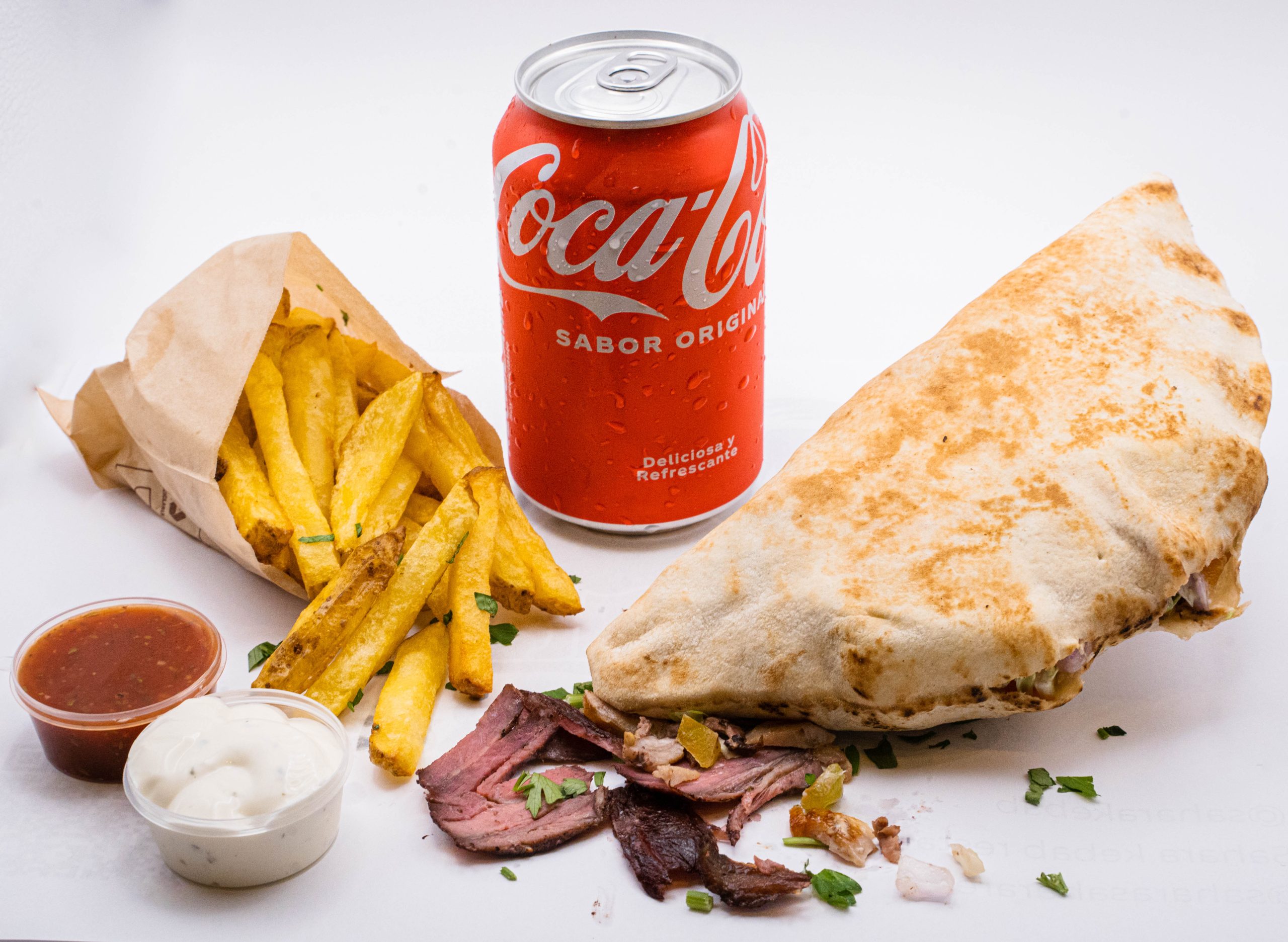 Menú Shawarma ternera