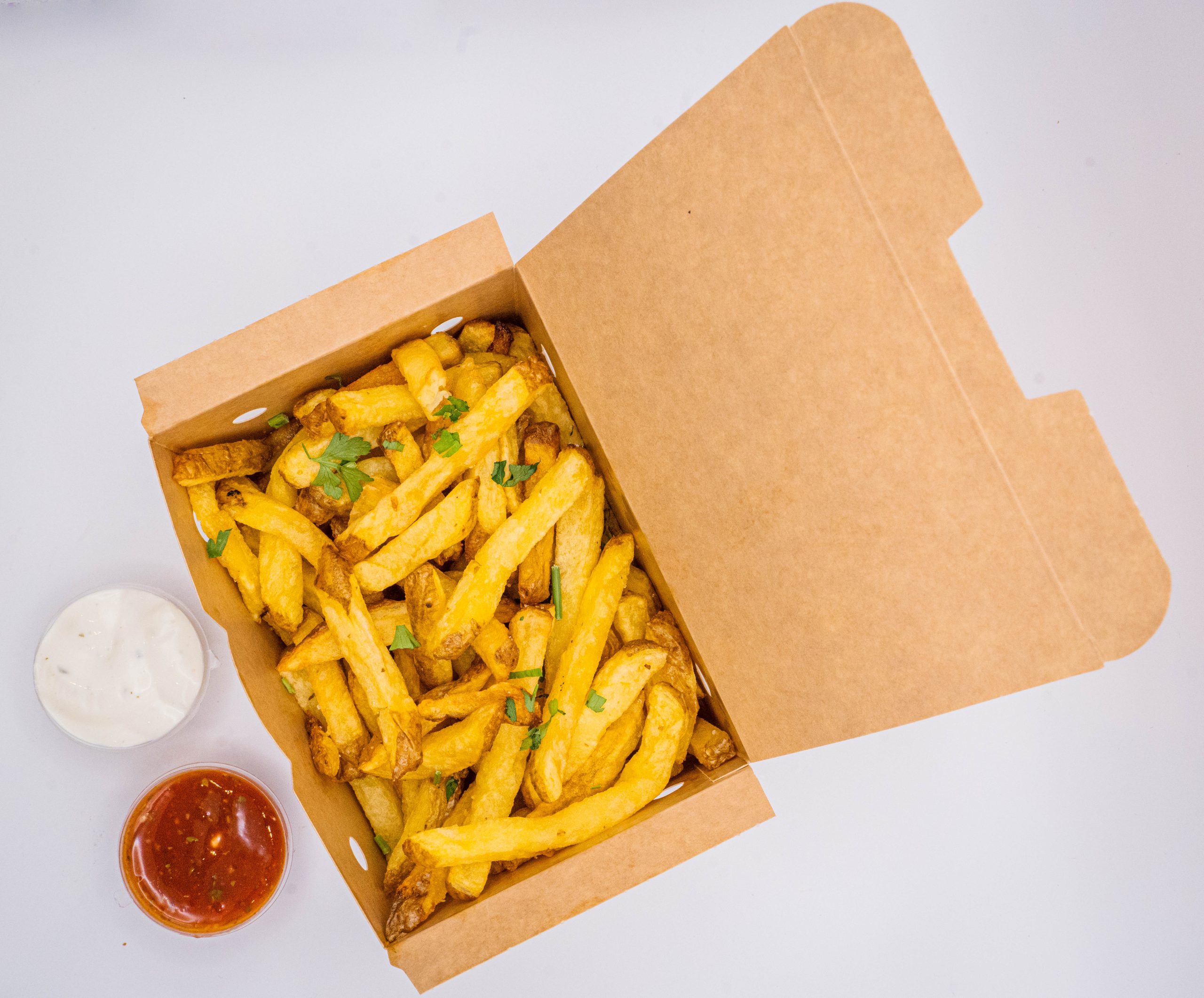 Ración de patatas caseras